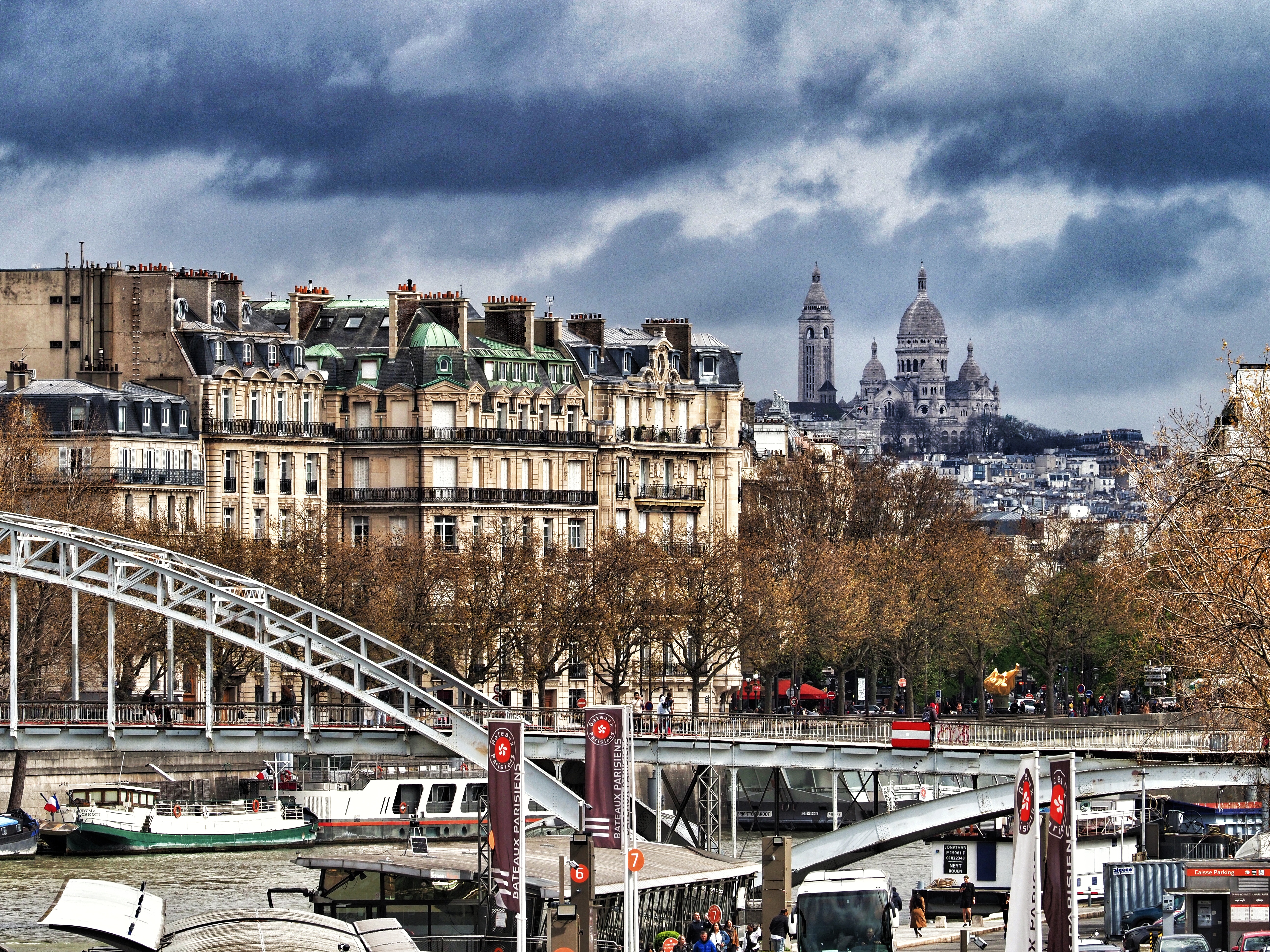 Blick über die Seine